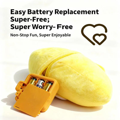 SnugPlay interactive musical plush toy - Banana Carrot Strawberry Pear image 4