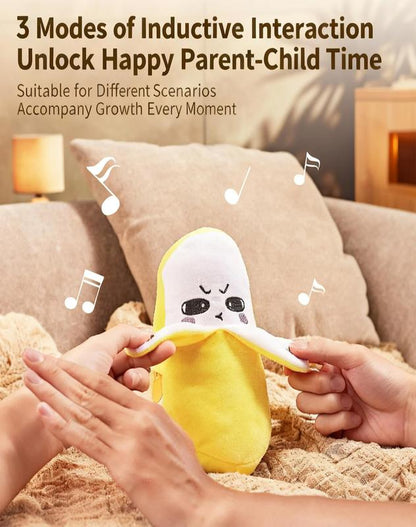 SnugPlay interactive musical plush toy - Banana Carrot Strawberry Pear image 7