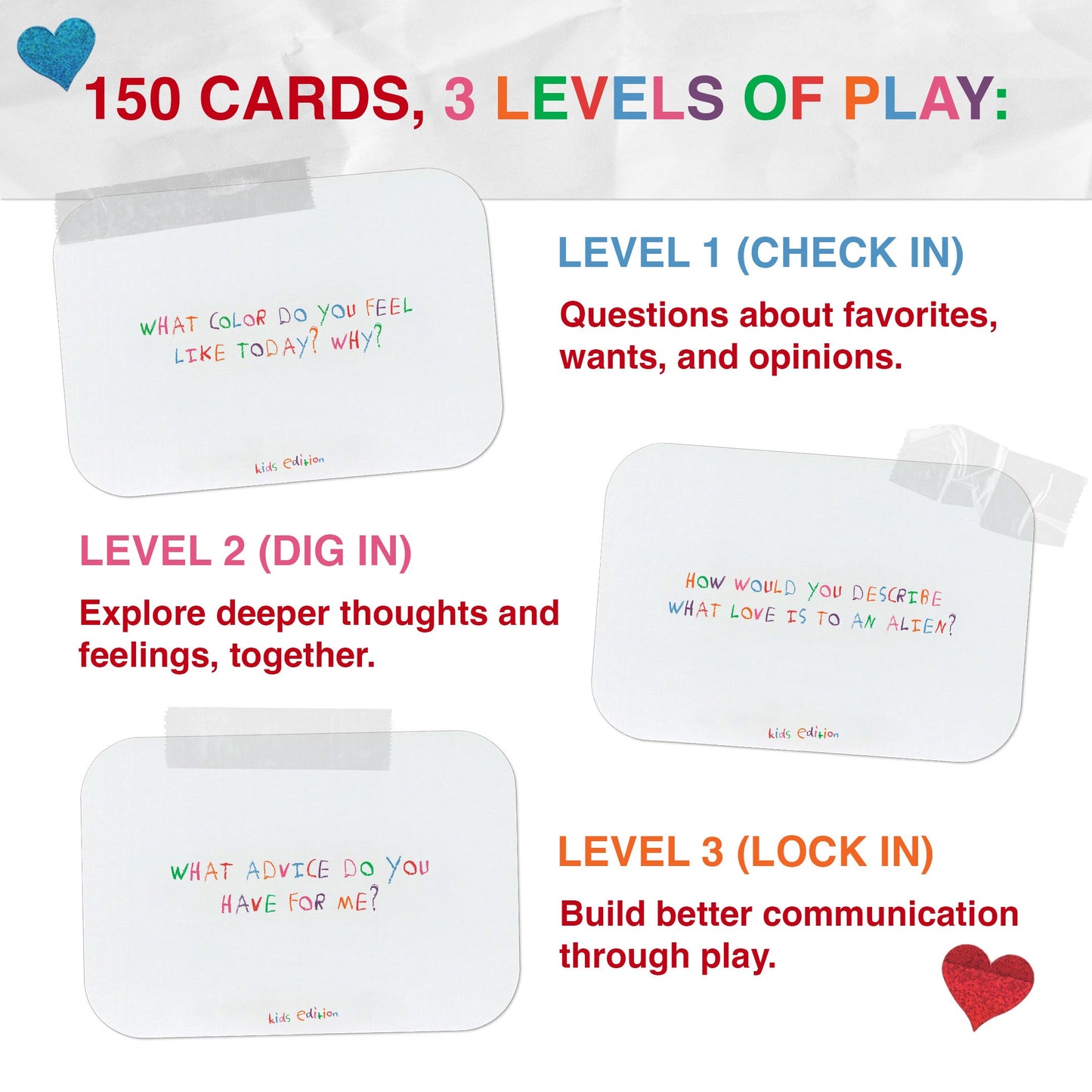 Kids Conversation Card Game