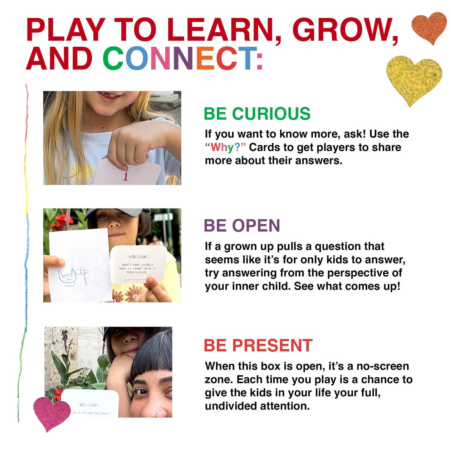 Kids Conversation Card Game